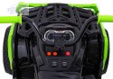 Quad ATV Air na akumulator dla dzieci Czarno-zielony + Koła pompowane + Radio MP3 + Wolny Start