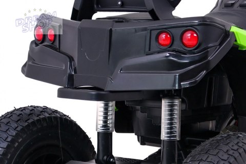 Quad ATV Air na akumulator dla dzieci Czarno-zielony + Koła pompowane + Radio MP3 + Wolny Start Quad ATV Air na akumulator dla dzieci Czarno-zielony + Koła pompowane + Radio MP3 + Wolny Start