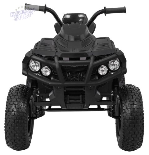 Quad ATV Air na akumulator dla dzieci Czarny + Koła pompowane + Radio MP3 + Wolny Start Quad ATV Air na akumulator dla dzieci Czarny + Koła pompowane + Radio MP3 + Wolny Start