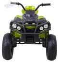 Quad ATV Air na akumulator dla dzieci Zielony + Koła pompowane + Radio MP3 + Wolny Start