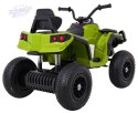 Quad ATV Air na akumulator dla dzieci Zielony + Koła pompowane + Radio MP3 + Wolny Start