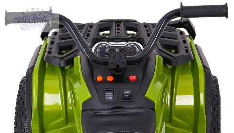 Quad ATV Air na akumulator dla dzieci Zielony + Koła pompowane + Radio MP3 + Wolny Start Quad ATV Air na akumulator dla dzieci Zielony + Koła pompowane + Radio MP3 + Wolny Start