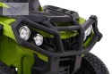 Quad ATV Air na akumulator dla dzieci Zielony + Koła pompowane + Radio MP3 + Wolny Start