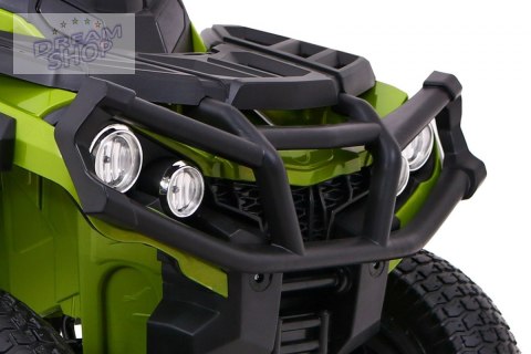 Quad ATV Air na akumulator dla dzieci Zielony + Koła pompowane + Radio MP3 + Wolny Start Quad ATV Air na akumulator dla dzieci Zielony + Koła pompowane + Radio MP3 + Wolny Start