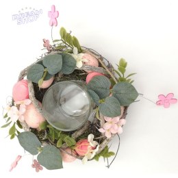 Świecznik dekoracyjny piórka 16 cm na tea light