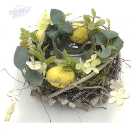 Świecznik dekoracyjny piórka 16 cm śr na tea light