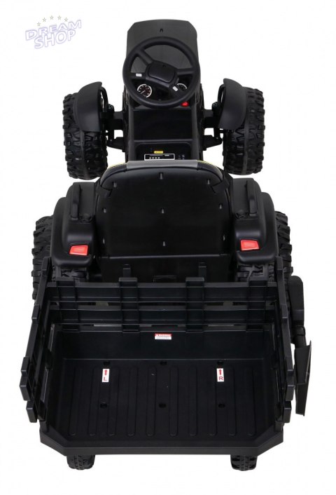 Traktor Titanium Z Przyczepą Czarny Traktor Titanium Z Przyczepą Czarny