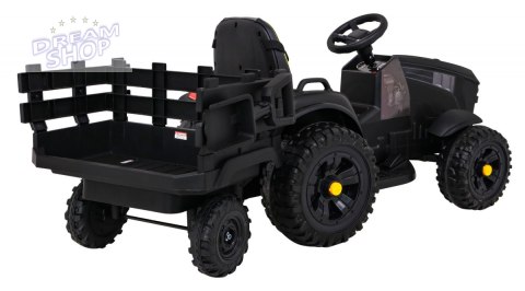 Traktor Titanium Z Przyczepą Czarny Traktor Titanium Z Przyczepą Czarny