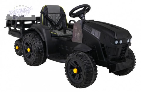 Traktor Titanium Z Przyczepą Czarny Traktor Titanium Z Przyczepą Czarny