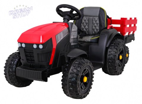 Traktor Titanium Z Przyczepą Czerwony Traktor Titanium Z Przyczepą Czerwony