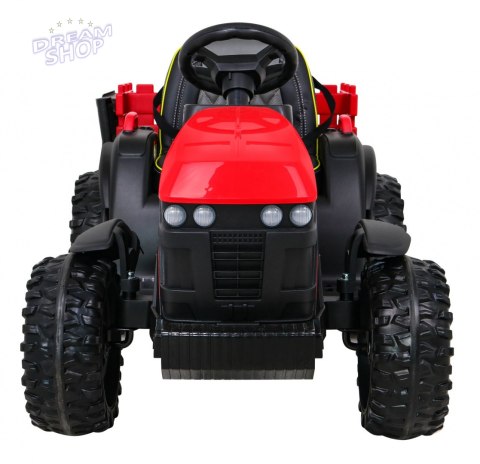 Traktor Titanium Z Przyczepą Czerwony Traktor Titanium Z Przyczepą Czerwony