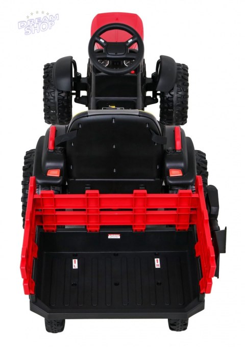 Traktor Titanium Z Przyczepą Czerwony Traktor Titanium Z Przyczepą Czerwony
