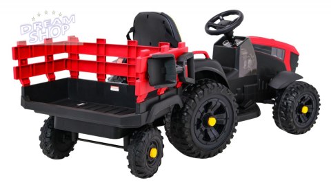 Traktor Titanium Z Przyczepą Czerwony Traktor Titanium Z Przyczepą Czerwony
