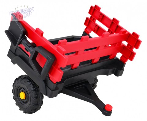 Traktor Titanium Z Przyczepą Czerwony Traktor Titanium Z Przyczepą Czerwony