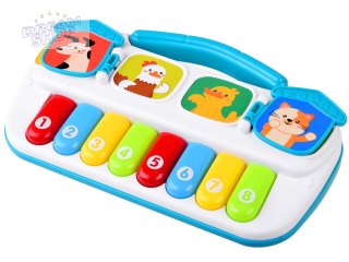 Wesołe muzyczne Pianinko zwierzaki ZA4298