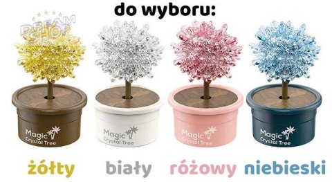 Zestaw Hodowla kryształów drzewko szczęścia ZA4323 Zestaw Hodowla kryształów drzewko szczęścia ZA4323