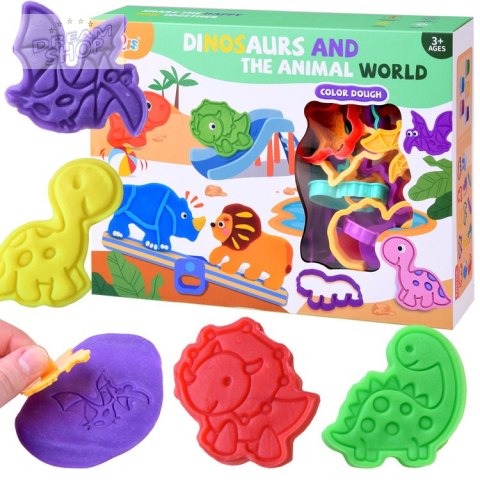 Zestaw masa plastyczna dinozaury foremki ZA4293 Zestaw masa plastyczna dinozaury foremki ZA4293