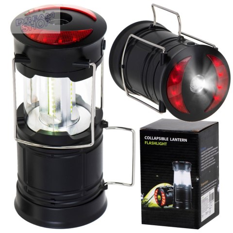 Lampa turystyczna latarka biwakowa pod namiot na biwak 3w1 bateryjna Lampa turystyczna latarka biwakowa pod namiot na biwak 3w1 bateryjna