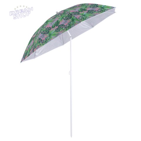 Parasol składany przeciwsłoneczny 180cm ogrodowy balkonowy z funkcją przechylania liście