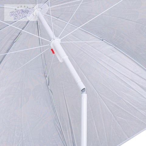 Parasol składany przeciwsłoneczny 180cm ogrodowy balkonowy z funkcją przechylania liście