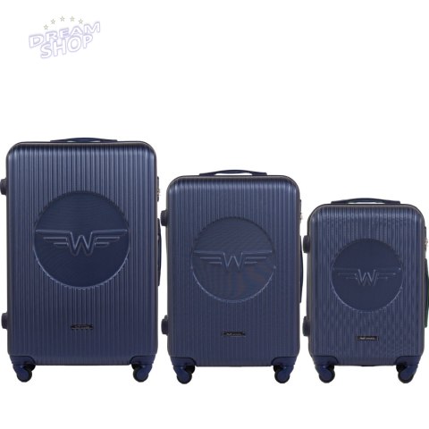 SWL01 KPL, Zestaw 3 walizek Wings (L,M,S), Blue