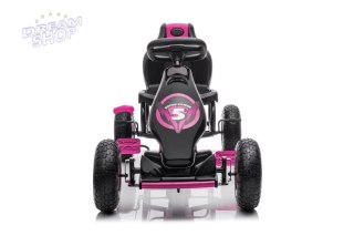 Gokart Na Pedały G18 Różowy
