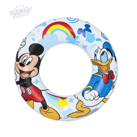 Koło do pływania dla dzieci Myszka Mickey 91004 Koło do pływania dla dzieci Myszka Mickey 91004