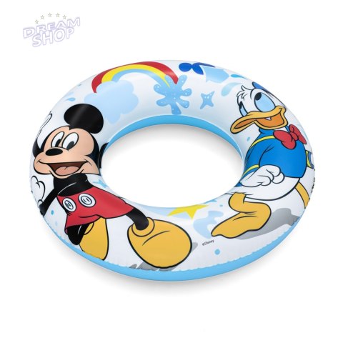 Koło do pływania dla dzieci Myszka Mickey 91004 Koło do pływania dla dzieci Myszka Mickey 91004
