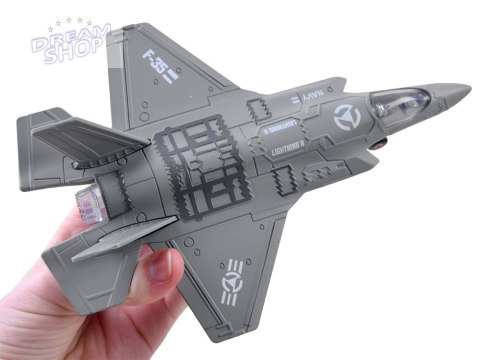 Myśliwiec metalowy samolot wojskowy F-25 ZA4326 SZ Myśliwiec metalowy samolot wojskowy F-25 ZA4326 SZ