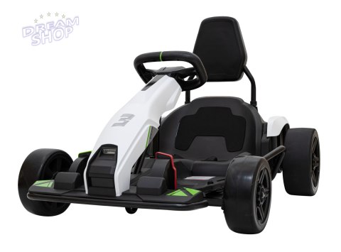 Pojazd Gokart Fast 3 Drift Biały Pojazd Gokart Fast 3 Drift Biały