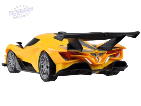 Zdalnie sterowane SPORTOWE auto + kierownica + sygnalizacja RC0589 ZO Zdalnie sterowane SPORTOWE auto + kierownica + sygnalizacja RC0589 ZO