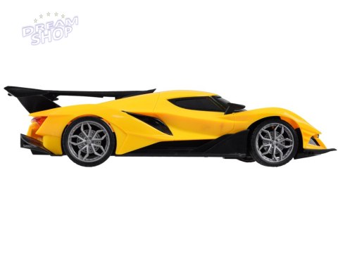 Zdalnie sterowane SPORTOWE auto + kierownica + sygnalizacja RC0589 ZO Zdalnie sterowane SPORTOWE auto + kierownica + sygnalizacja RC0589 ZO