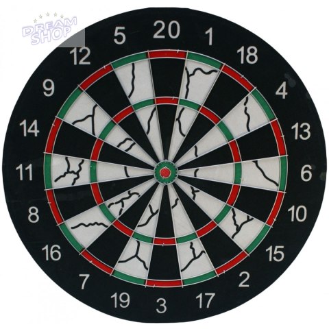 Dart Outdoor kartonowy 45 cm + 6 rzutek Enero