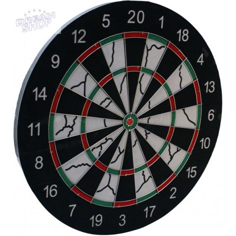Dart Outdoor kartonowy 45 cm + 6 rzutek Enero
