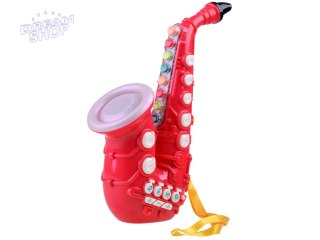 Interaktywny Saksofon melodie + dźwięki Instrument dla dzieci IN0155 RO