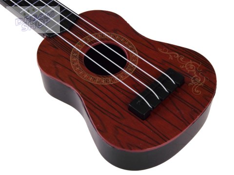 Mini gitarka dla dzieci ukulele 25 cm IN0154 CB Mini gitarka dla dzieci ukulele 25 cm IN0154 CB