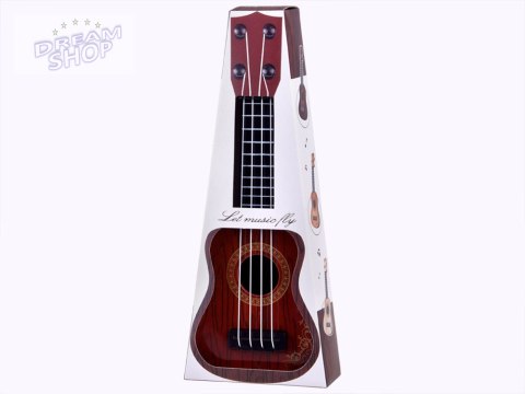 Mini gitarka dla dzieci ukulele 25 cm IN0154 CB Mini gitarka dla dzieci ukulele 25 cm IN0154 CB