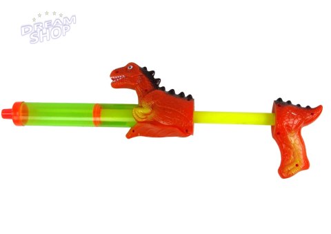 Pistolet Na Wodę 40 cm Dinozaur Czerwony Zabawka Ogród Pistolet Na Wodę 40 cm Dinozaur Czerwony Zabawka Ogród