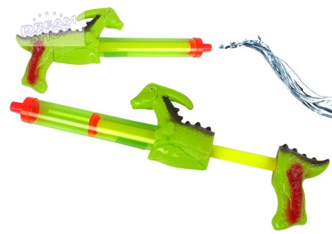 Pistolet Na Wodę 40 cm Dinozaur Zielony Ogród Zabawka Pistolet Na Wodę 40 cm Dinozaur Zielony Ogród Zabawka