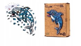 Puzzle Drewniane EKO 84 Delfin Morski A4 PuzA4-00702