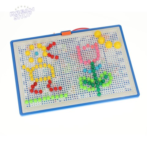 Puzzle pinezki grzybki 296szt