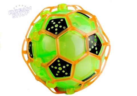 Skacząca Tańcząca Piłka Football Gra Świeci Skacząca Tańcząca Piłka Football Gra Świeci