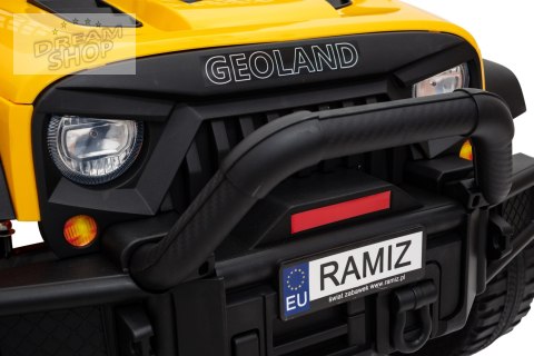 Pojazd Geoland Power Żółty Pojazd Geoland Power Żółty