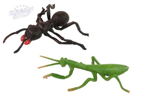 Zestaw 6 Figurek Owadów Owady Pająk Pszczoła Zestaw 6 Figurek Owadów Owady Pająk Pszczoła