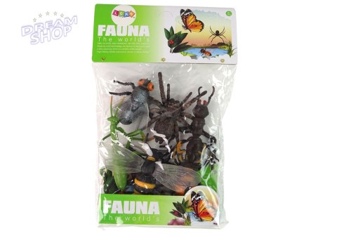 Zestaw 6 Figurek Owadów Owady Pająk Pszczoła Zestaw 6 Figurek Owadów Owady Pająk Pszczoła
