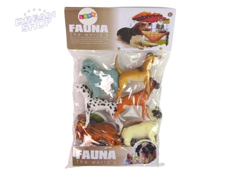 Zestaw 6 Figurek Psów Figurka Psy Rasowe Zestaw 6 Figurek Psów Figurka Psy Rasowe
