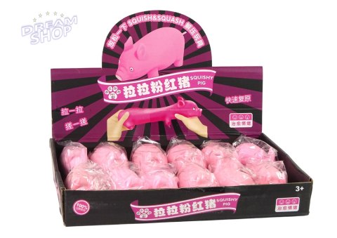 Elastyczna Różowa Świnka Gniotek Squishy Zabawka Sensoryczna Elastyczna Różowa Świnka Gniotek Squishy Zabawka Sensoryczna