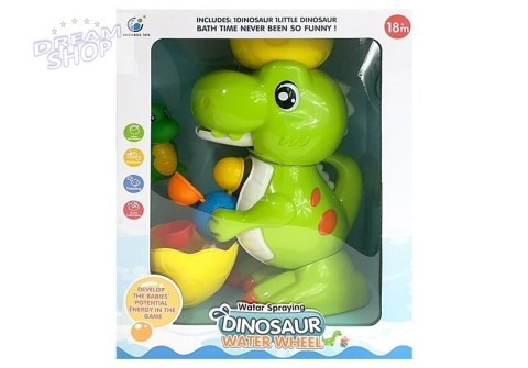 Kąpielowy Dinozaur Młynek Tryskający Wodą Kąpielowy Dinozaur Młynek Tryskający Wodą