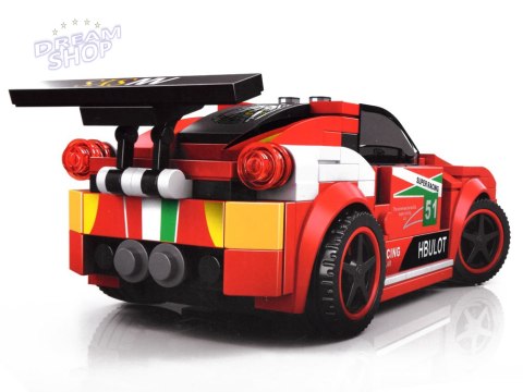 Klocki sportowe auto 164 elem. + naklejki ZA4289 Klocki sportowe auto 164 elem. + naklejki ZA4289