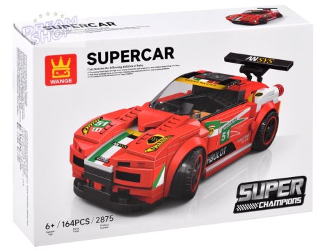 Klocki sportowe auto 164 elem. + naklejki ZA4289 Klocki sportowe auto 164 elem. + naklejki ZA4289